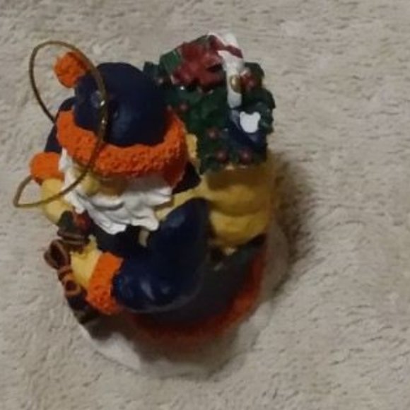 Detroit Tigers Santa ornament wearing blue and orange - Picture 5 of 8